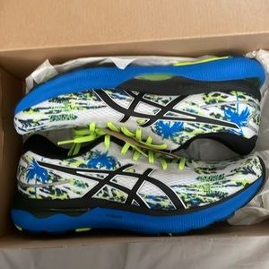 ASICS GEL-NIMBUS 24 Men’s Running shoes size 10 1/2 white/Black